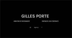 Desktop Screenshot of gillesporte.fr