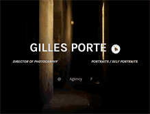Tablet Screenshot of gillesporte.fr